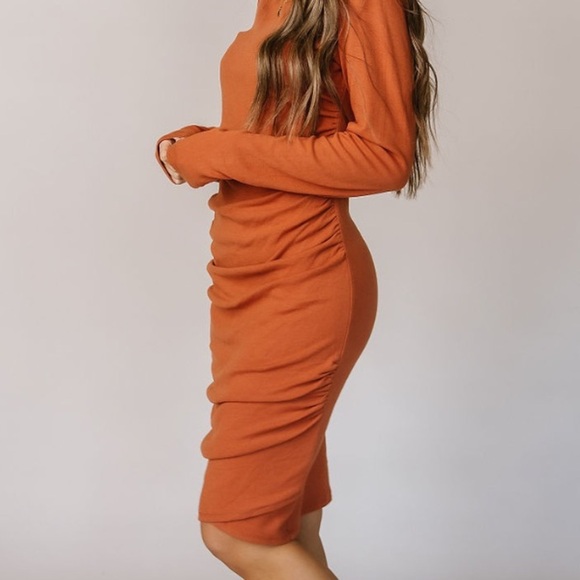 Ampersand Better Than Basic Dress | Long Sleeve | Marmalade | Small - Picture 1 of 3
